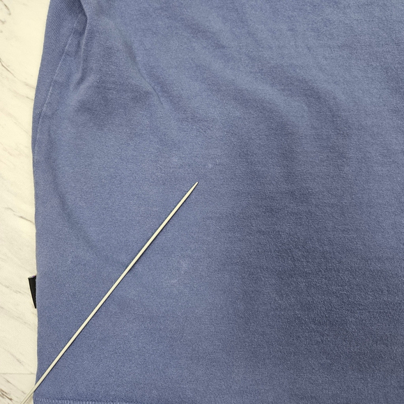 Patagonia Mens Large Cotton in Conversion Pocket Tee Midweight Blue Regular Fit - Picture 12 of 15